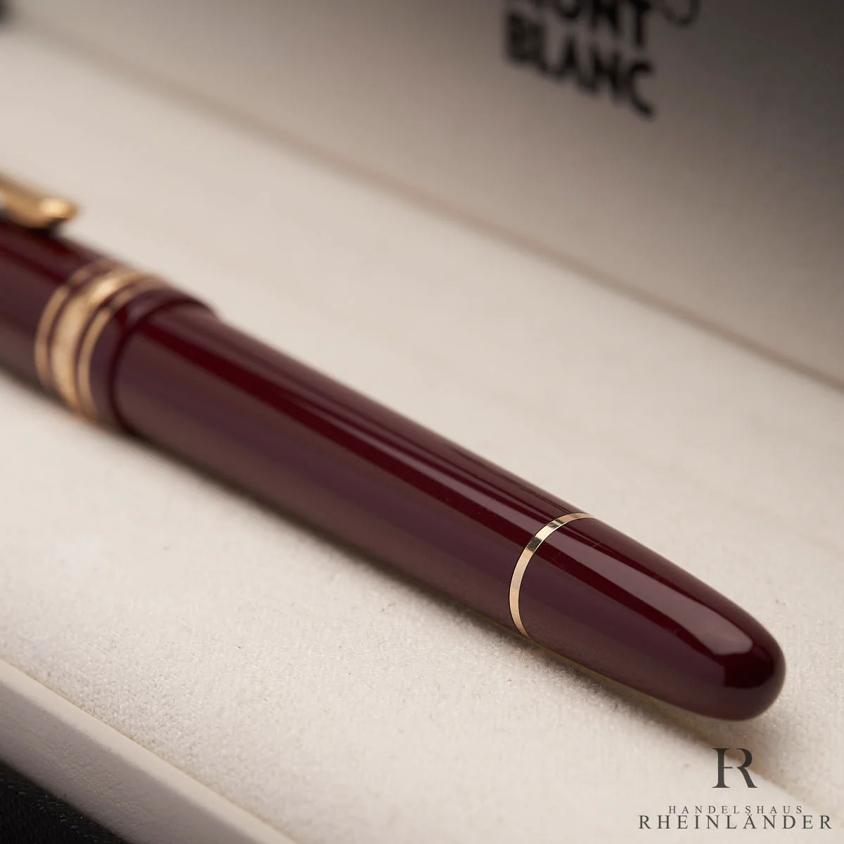 Montblanc Meisterstück Classique Bordeaux No 145 Chopin Füllfederhalter ID 1526 - Image 2