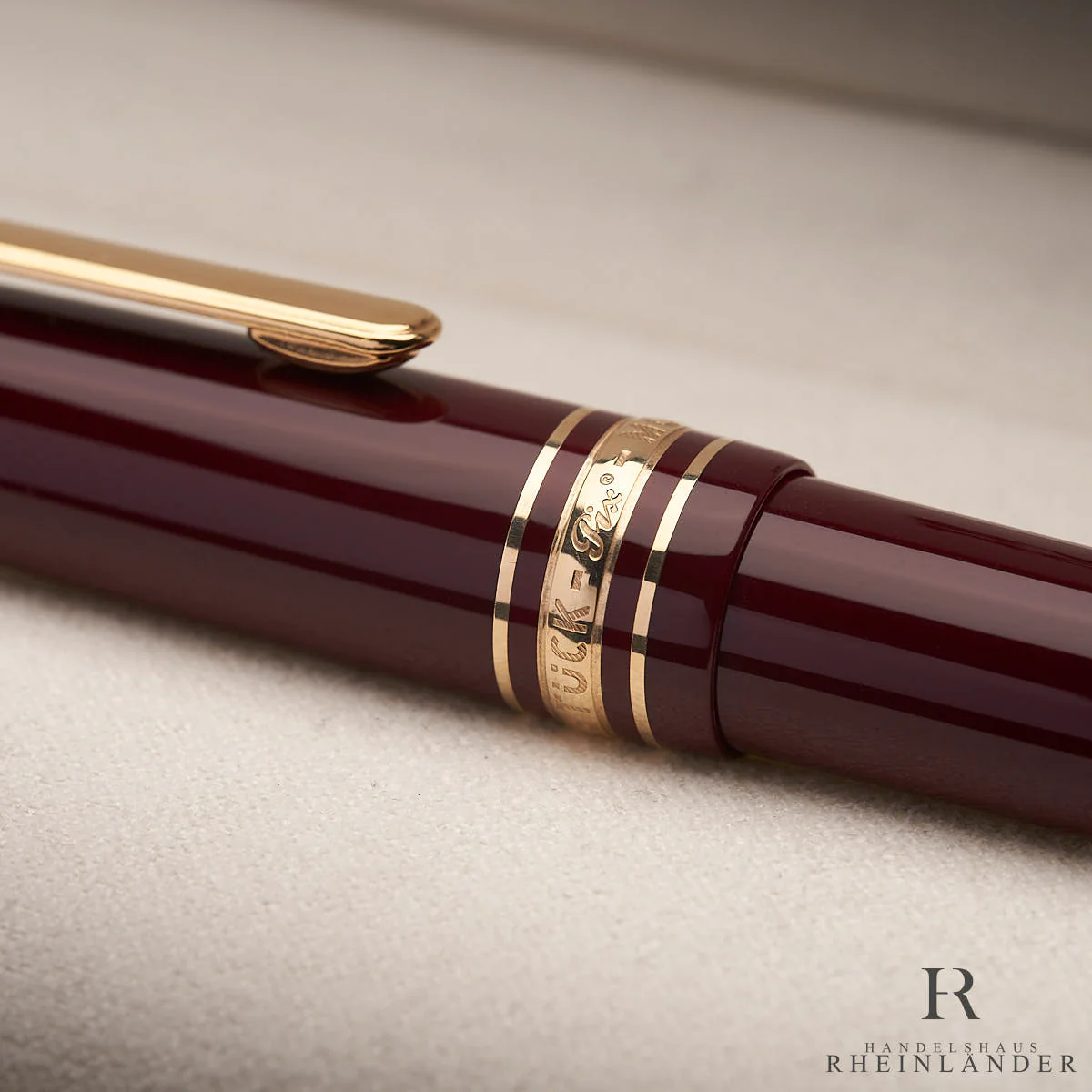 Montblanc Meisterstück Classique Bordeaux No 145 Chopin Füllfederhalter ID 1526 - Image 4