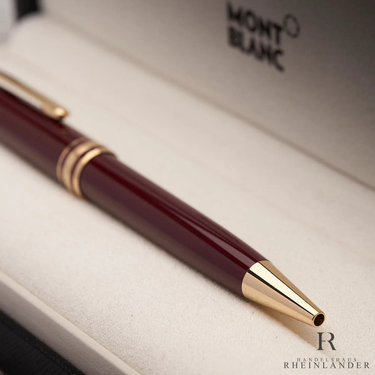 Montblanc Meisterstück Classique Bordeaux No 164 Kugelschreiber ID 212785 - Image 2