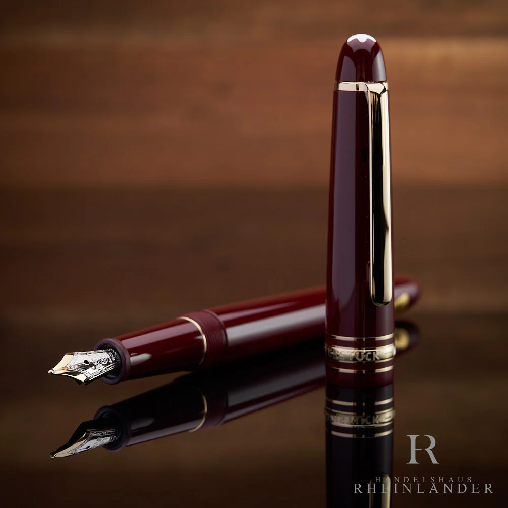 Montblanc Meisterstück Classique 145 Burgundy Red Füllfederhalter 133014 - Image 2