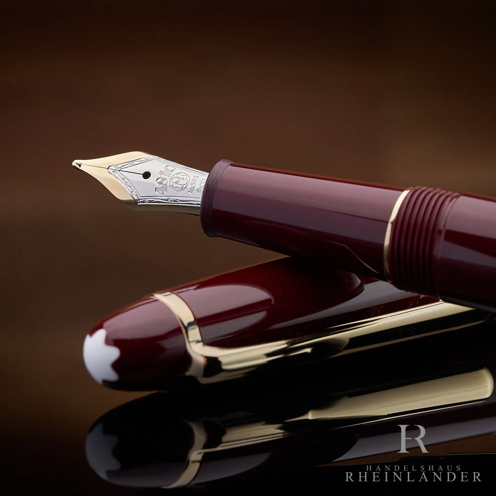 Montblanc Meisterstück Classique 145 Burgundy Red Füllfederhalter 133014 - Image 3
