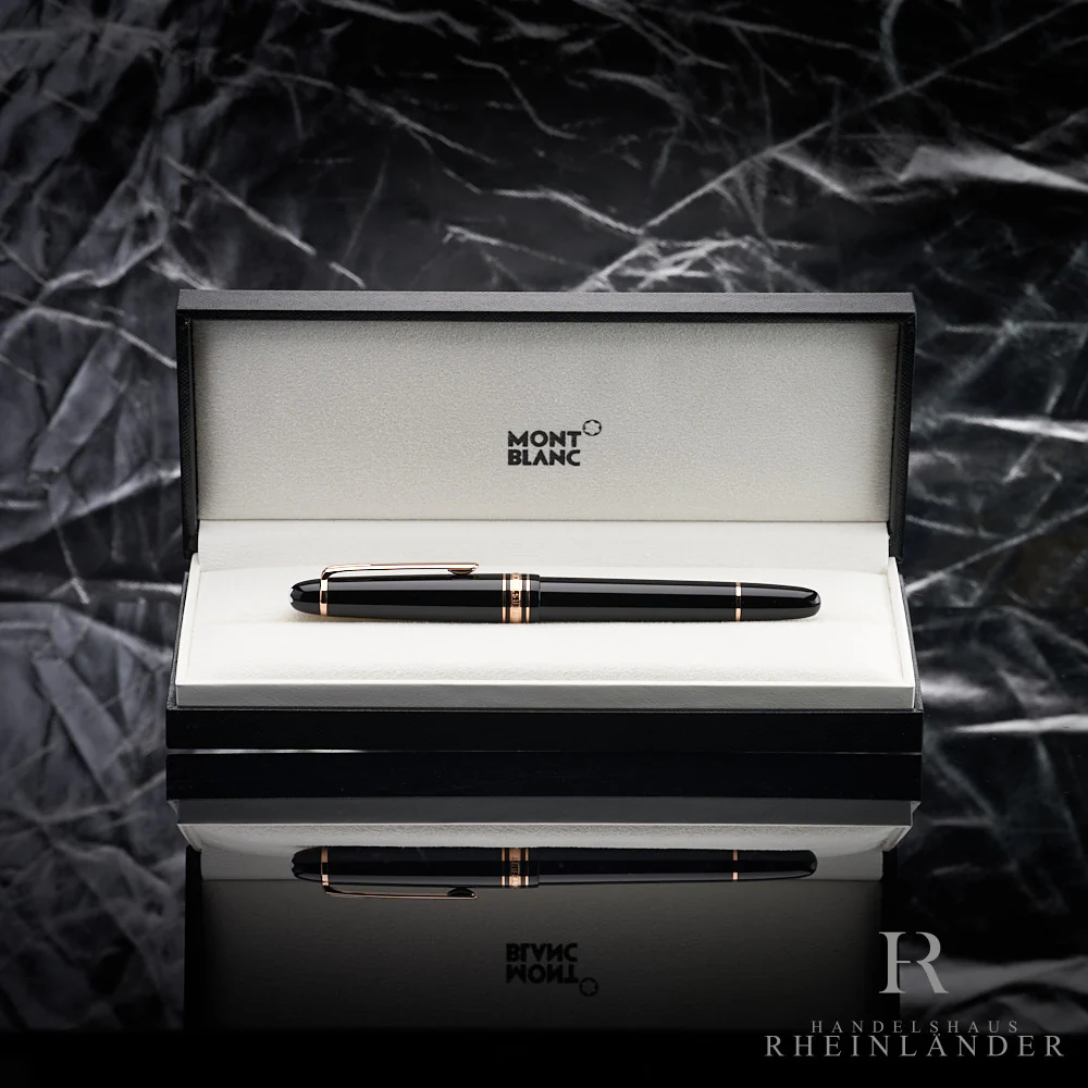 Montblanc Meisterstück Classique 145 Füllfederhalter Red Gold ID 132485-112676
