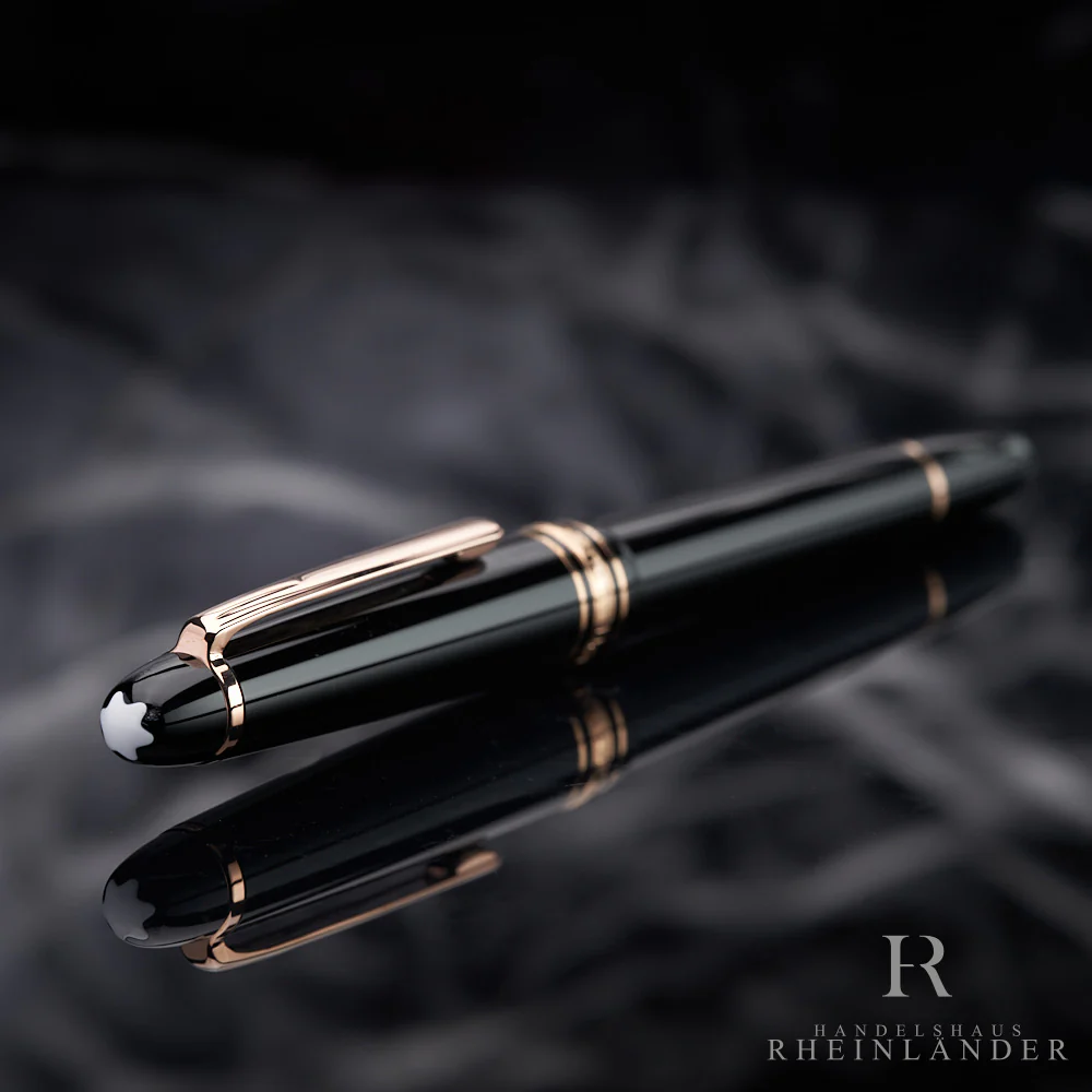 Montblanc Meisterstück Classique 145 Füllfederhalter Red Gold ID 132485-112676 - Image 2