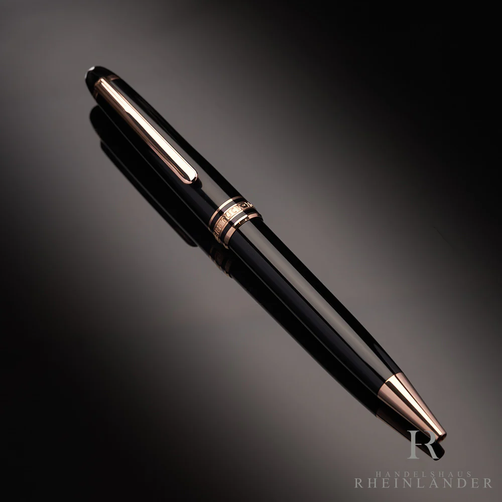 Montblanc Meisterstück Classique No 164 Kugelschreiber Red Gold ID 132488-112679 - Image 2