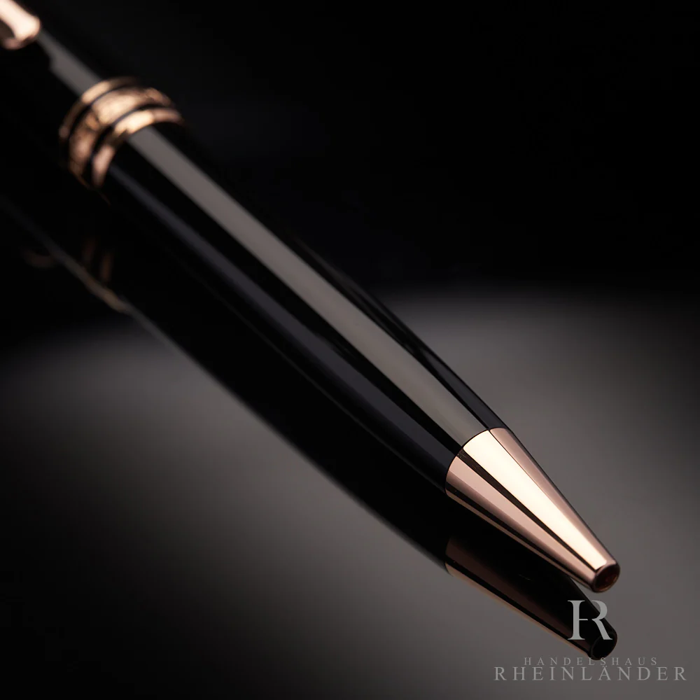 Montblanc Meisterstück Classique No 164 Kugelschreiber Red Gold ID 132488-112679 - Image 3