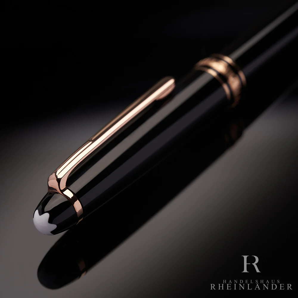 Montblanc Meisterstück Classique No 164 Kugelschreiber Red Gold ID 132488-112679 - Image 4