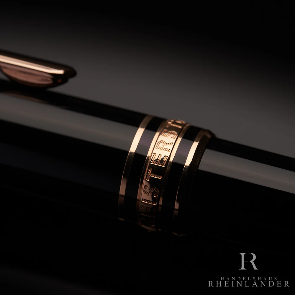 Montblanc Meisterstück Classique No 164 Kugelschreiber Red Gold ID 132488-112679 - Image 5