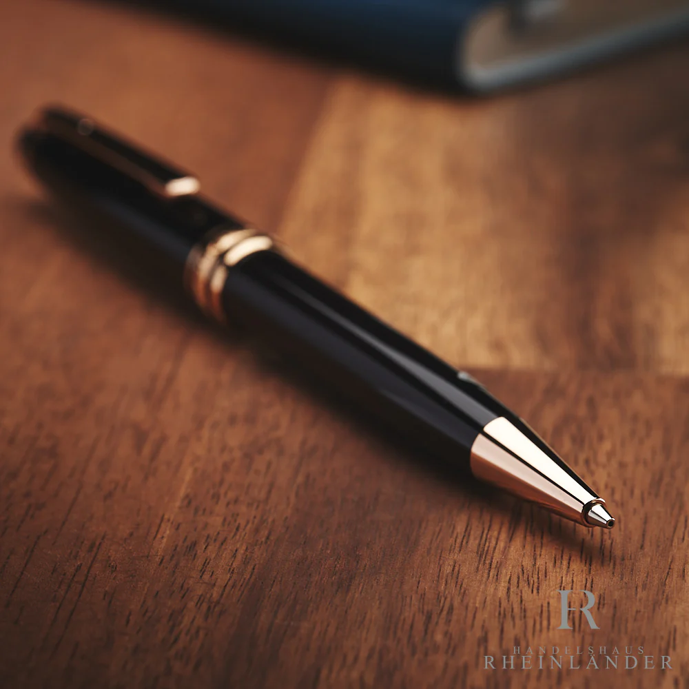 Montblanc Meisterstück Classique Modell 165 Drehbleistift Red Gold ID 113390 OVP - Image 3