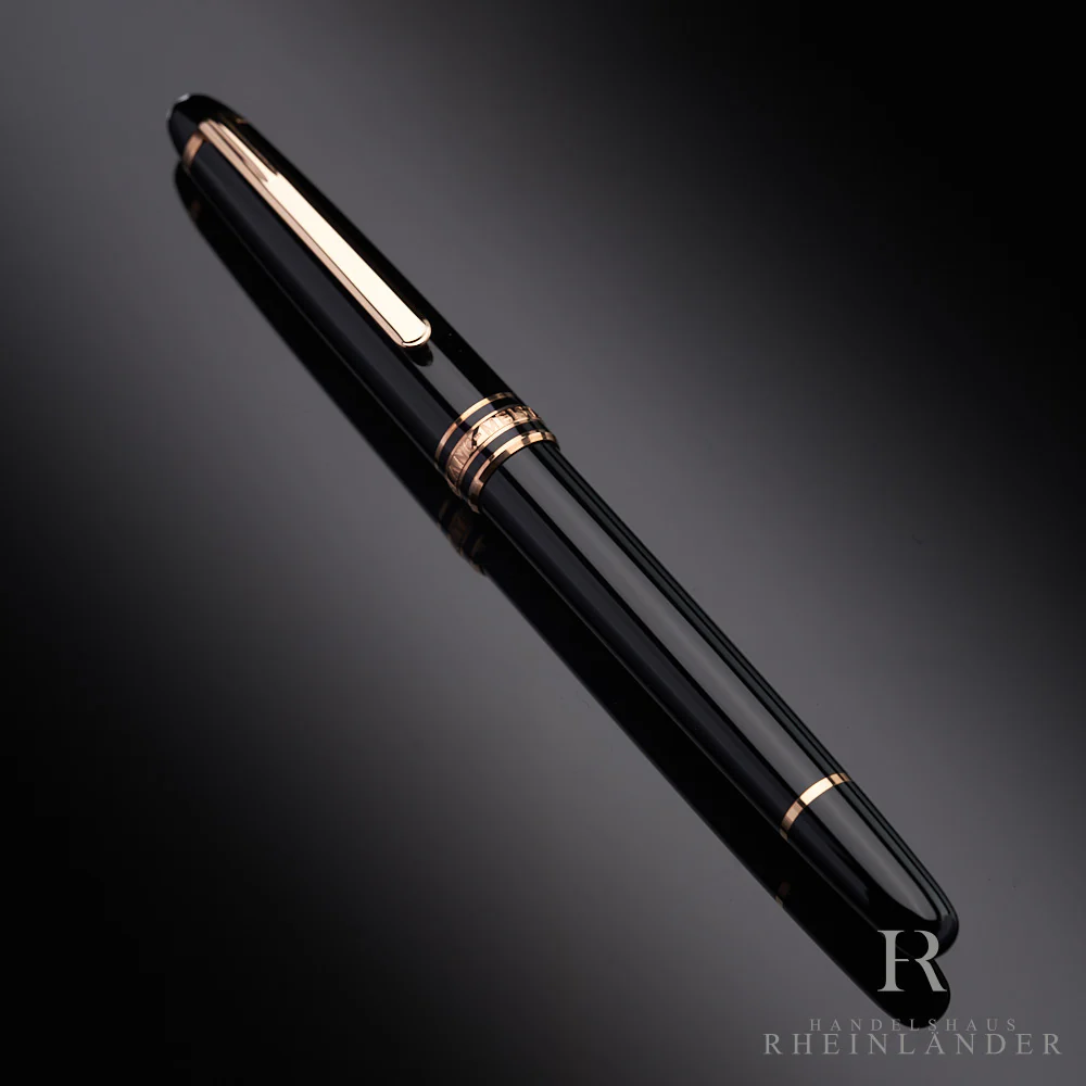 Montblanc Meisterstück Classique 163 Rollerball Red Gold ID 132487-112678 - Image 2