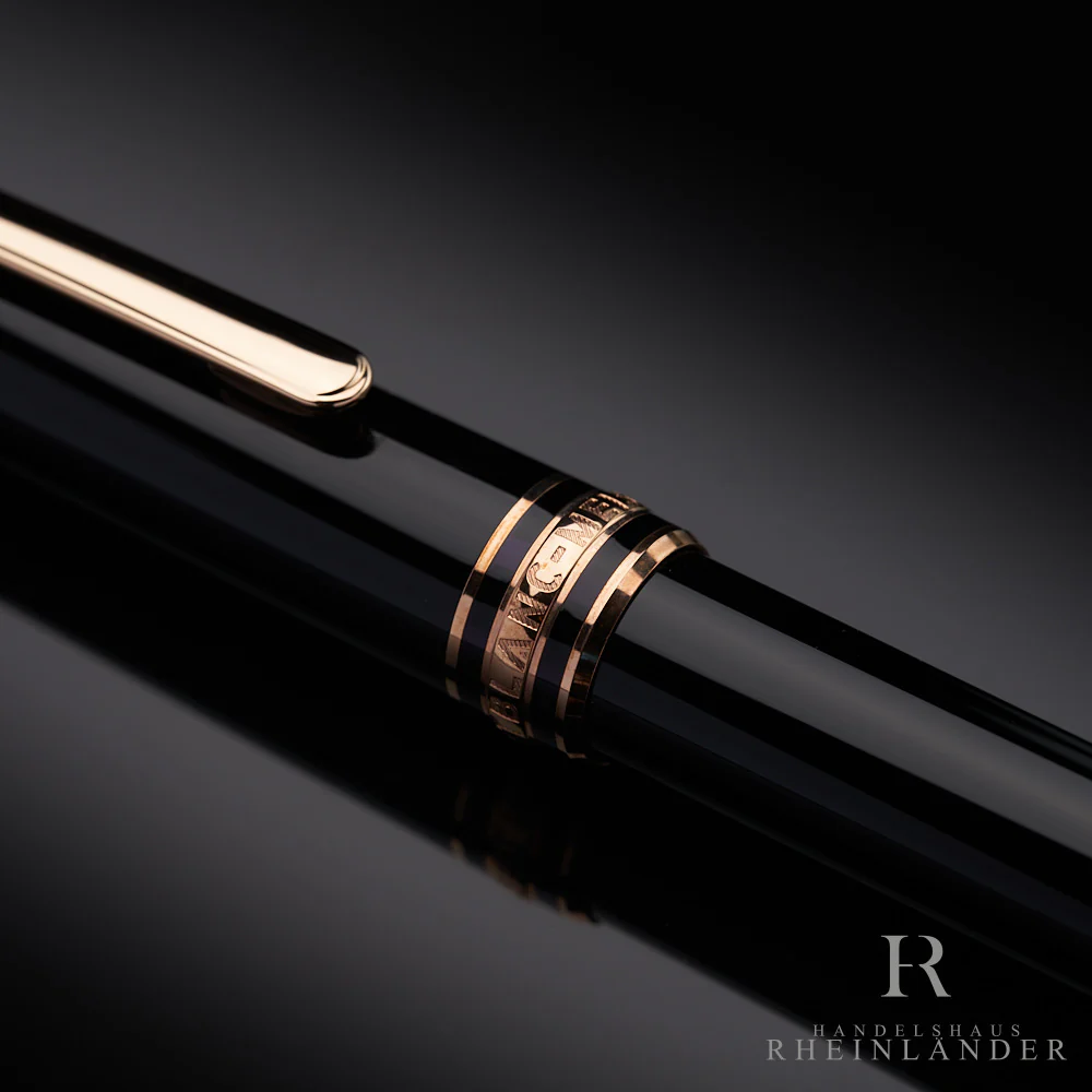 Montblanc Meisterstück Classique 163 Rollerball Red Gold ID 132487-112678 - Image 4