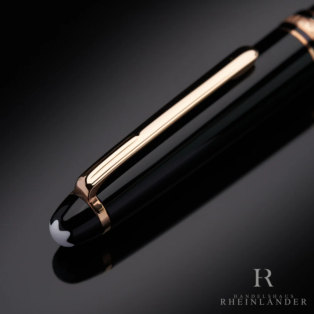 Montblanc Meisterstück Classique 163 Rollerball Red Gold ID 132487-112678 - Image 5