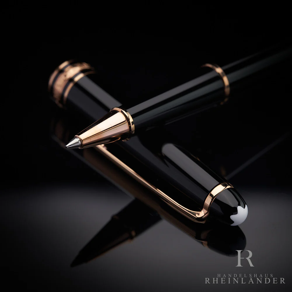 Montblanc Meisterstück Classique 163 Rollerball Red Gold ID 132487-112678 - Image 6