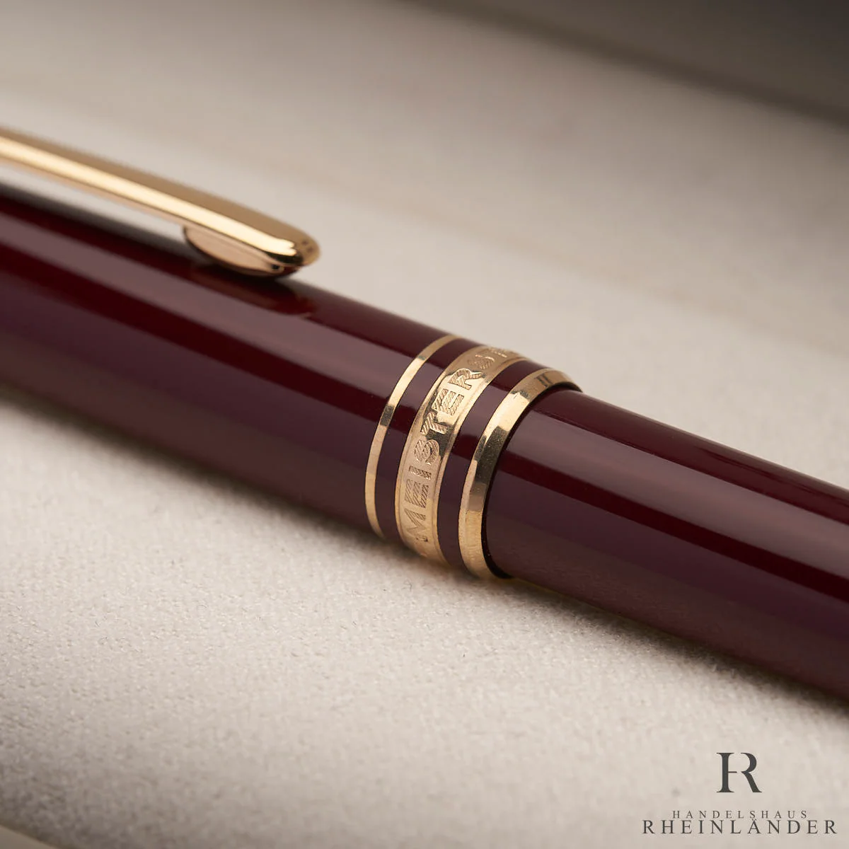 Montblanc Meisterstück Classique Bordeaux No 163 Rollerball Finliner ID 13651 - Image 5