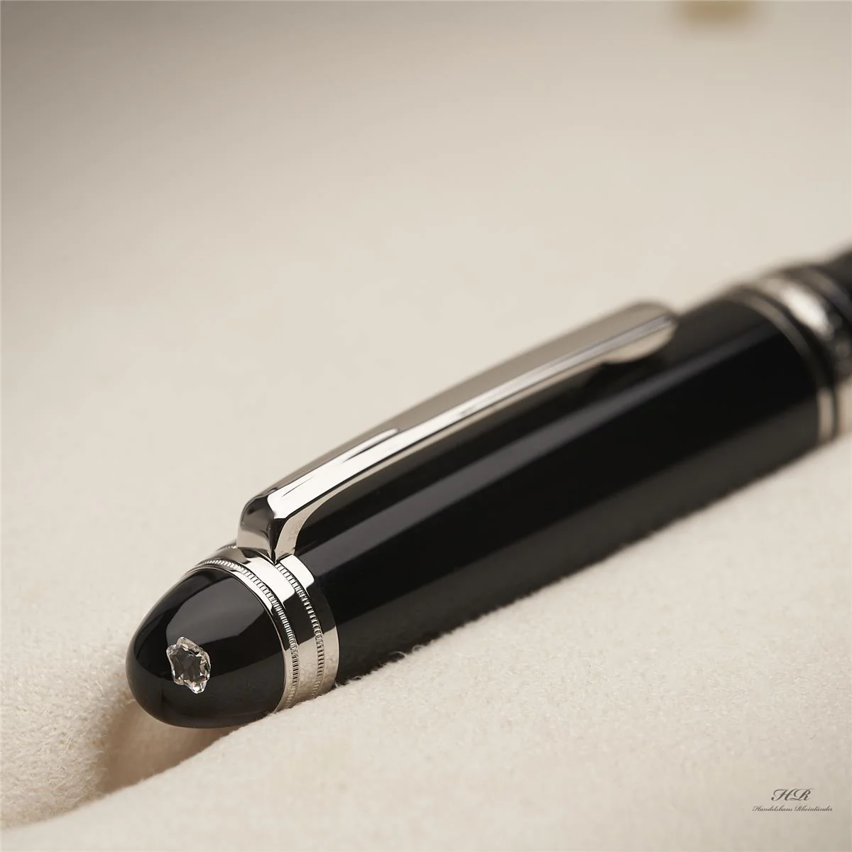 Montblanc Meisterstück Le Grand No 162 Platin Diamond Rollerball ID 106126 - Image 2