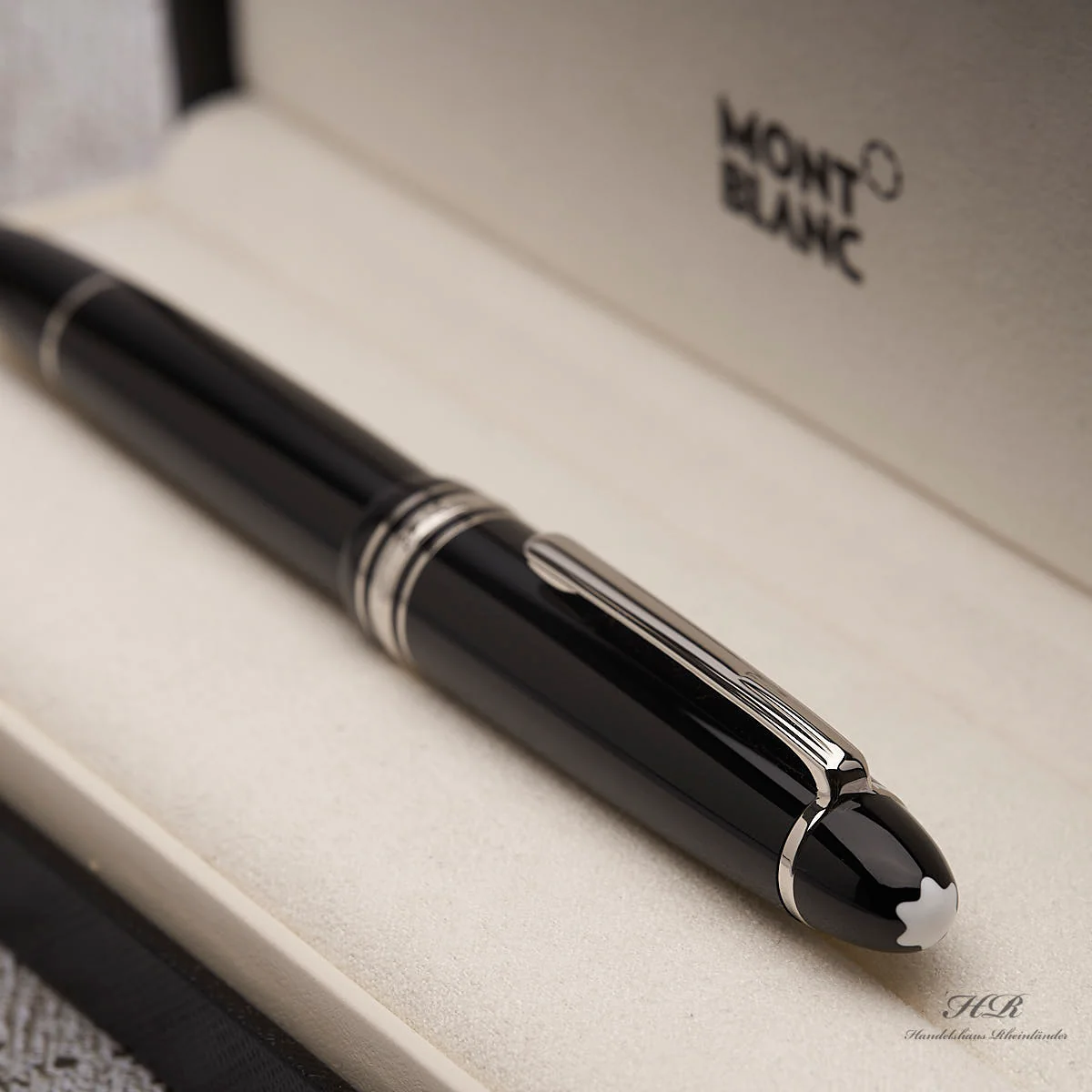 Montblanc Meisterstück Le Grand 162 Platinum Line Rollerball Fineliner ID 132451 - Image 2