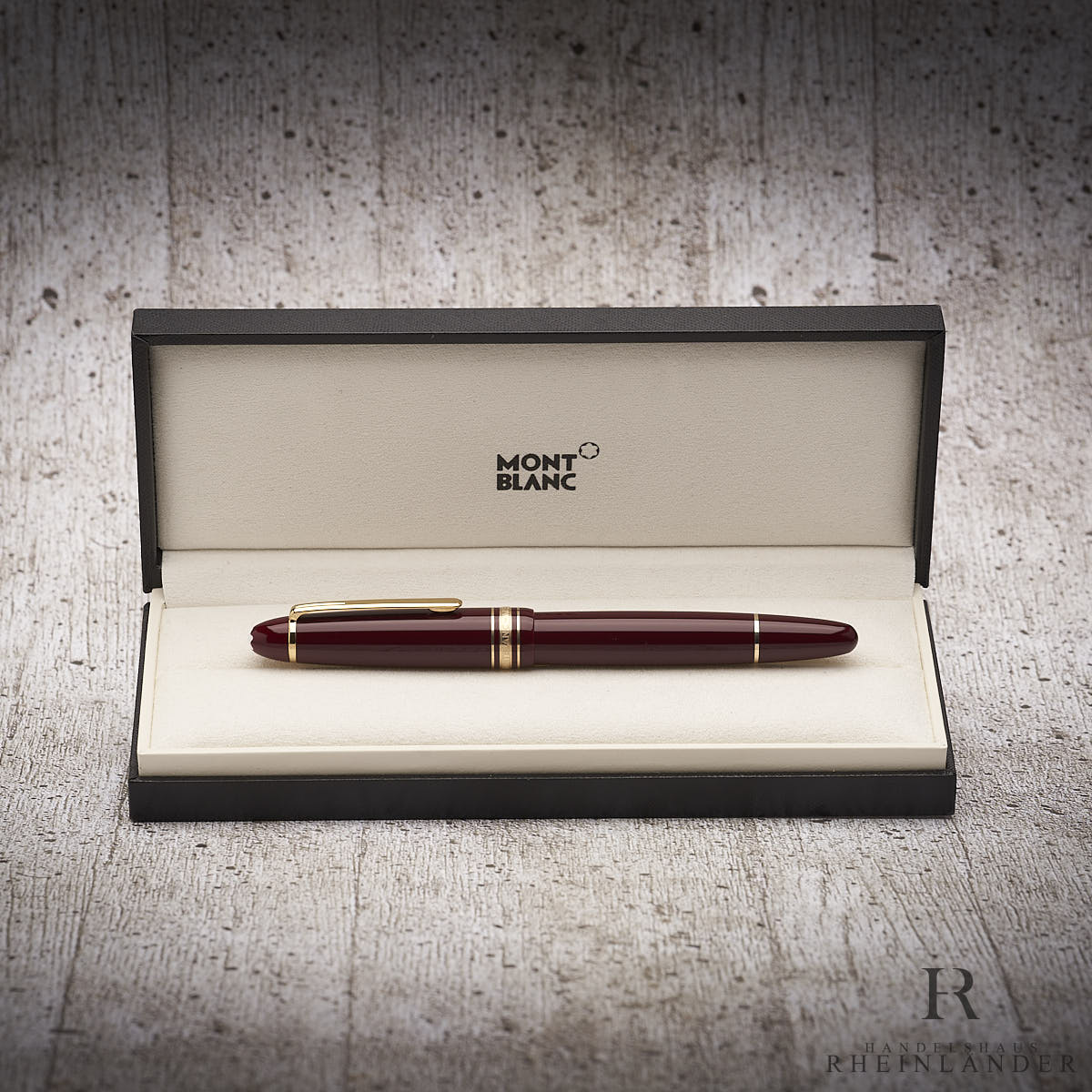 Montblanc Meisterstück Le Grand Bordeaux Line No 166 Dokumentenmarker mit OVP