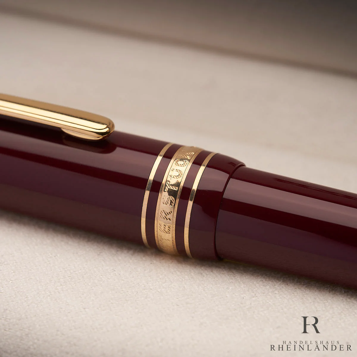 Montblanc Meisterstück Le Grand Bordeaux Line No 166 Dokumentenmarker mit OVP - Image 5