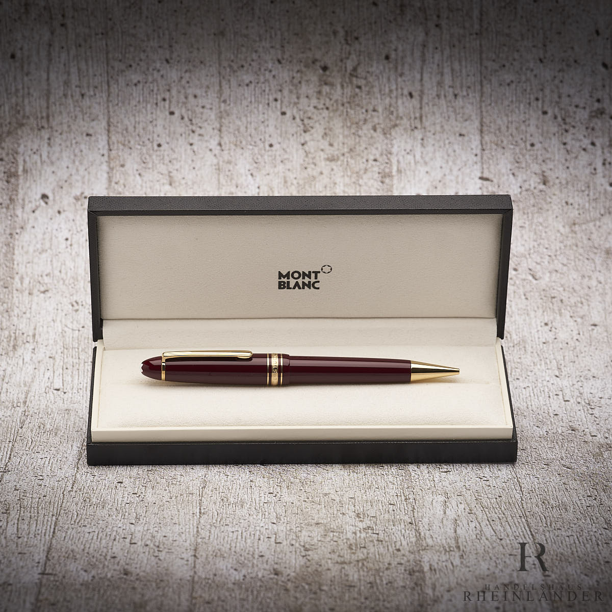 Montblanc Meisterstück Le Grand Bordeaux Modell 167 Drehbleistift ID 11162