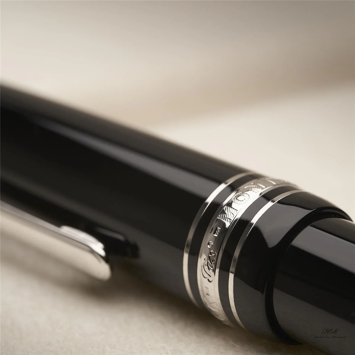 Montblanc Meisterstück Le Grand No 161 Platin Diamond Kugelschreiber ID 106125 - Image 4