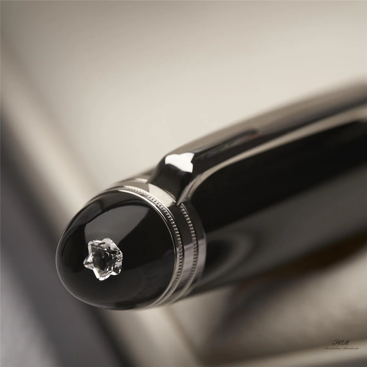 Montblanc Meisterstück Le Grand No 161 Platin Diamond Kugelschreiber ID 106125 - Image 5