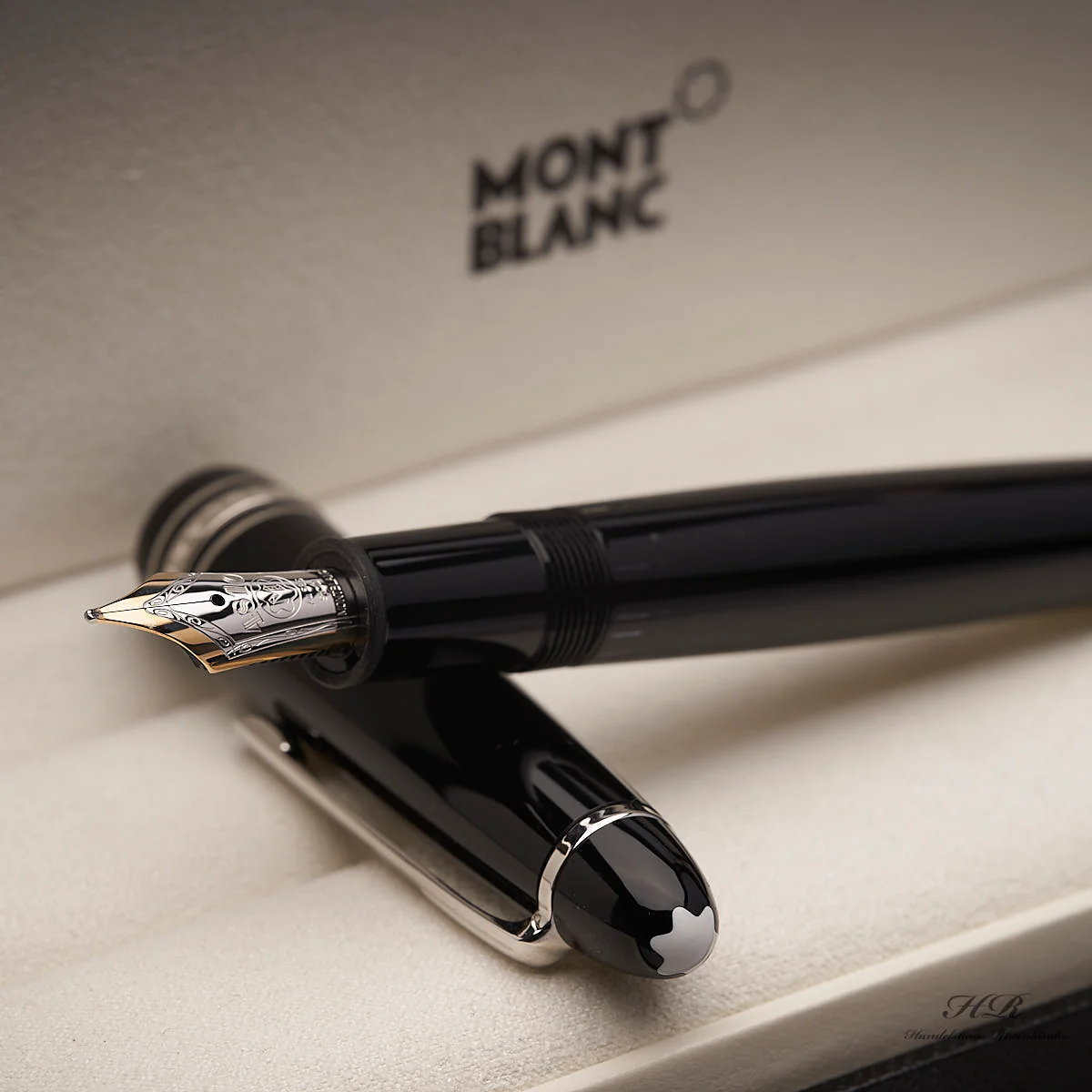 Montblanc Meisterstück Resin Le Grand 146 Platin Füllfederhalter ID 132443 - Image 4