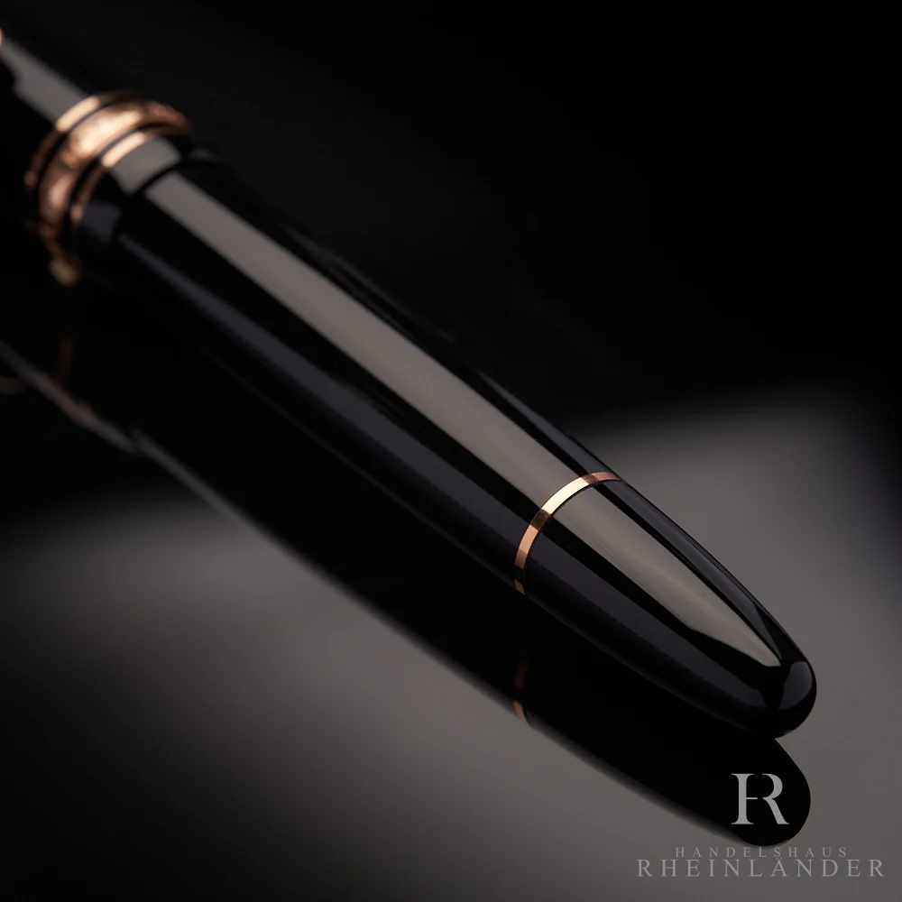 Montblanc Meisterstück Edelharz 162 LeGrand Rollerball Red Gold ID 132481-112672 - Image 3