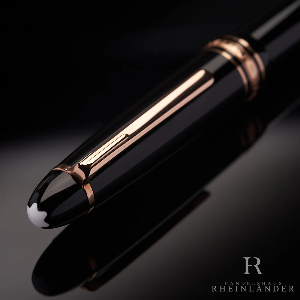 Montblanc Meisterstück Edelharz 162 LeGrand Rollerball Red Gold ID 132481-112672 - Image 4