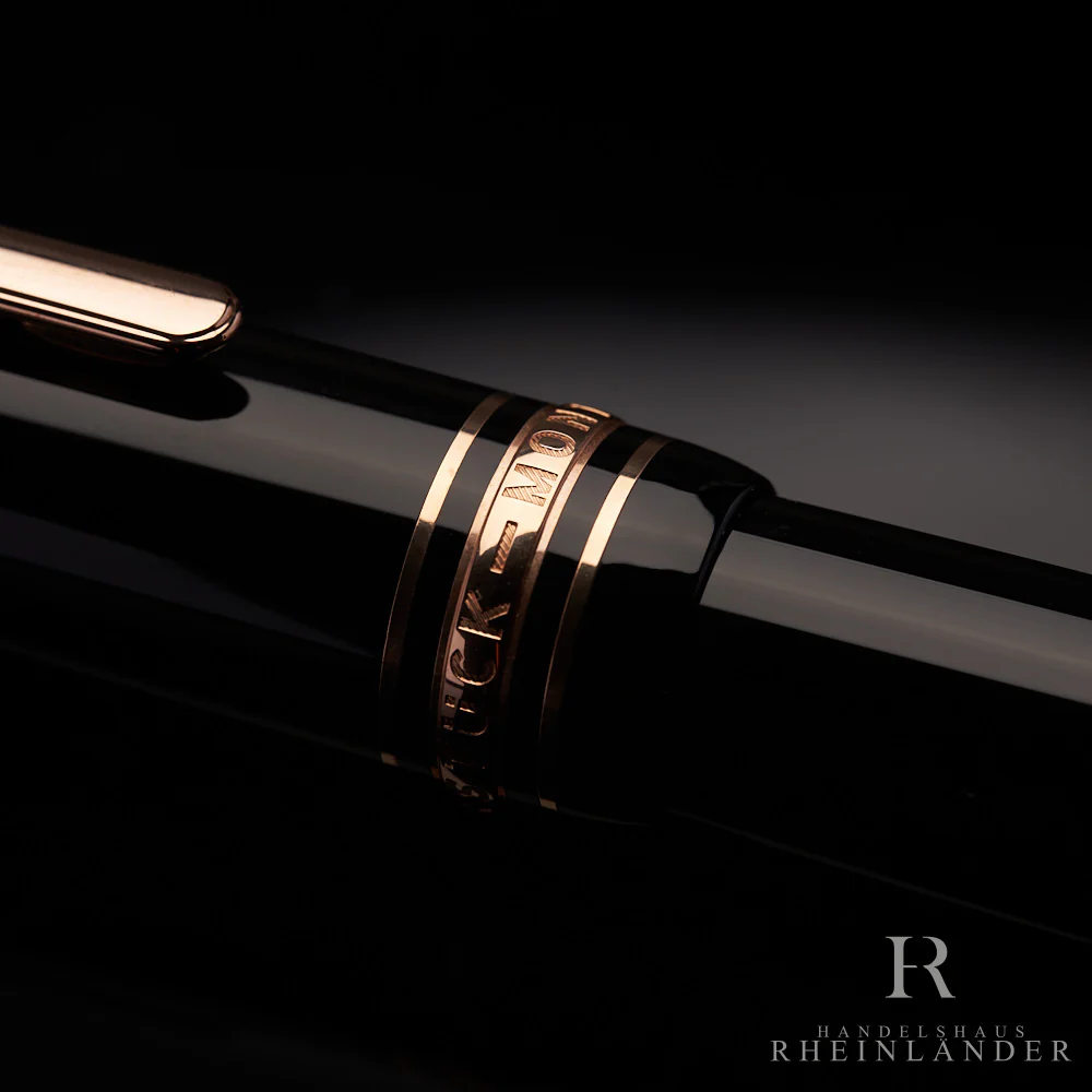 Montblanc Meisterstück Edelharz 162 LeGrand Rollerball Red Gold ID 132481-112672 - Image 5
