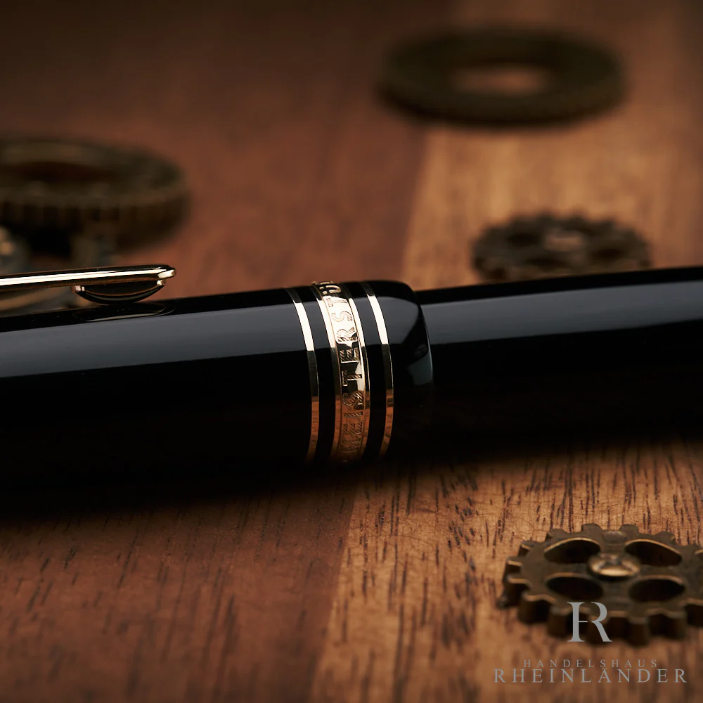 Montblanc Meisterstück LeGrand No 147 Traveller Füllfederhalter Gold ID 12090 - Image 3