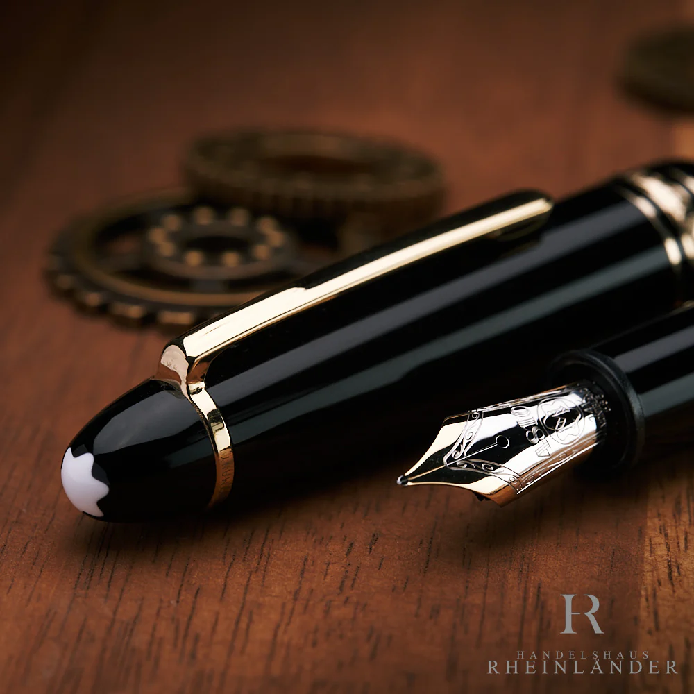 Montblanc Meisterstück LeGrand No 147 Traveller Füllfederhalter Gold ID 12090 - Image 4