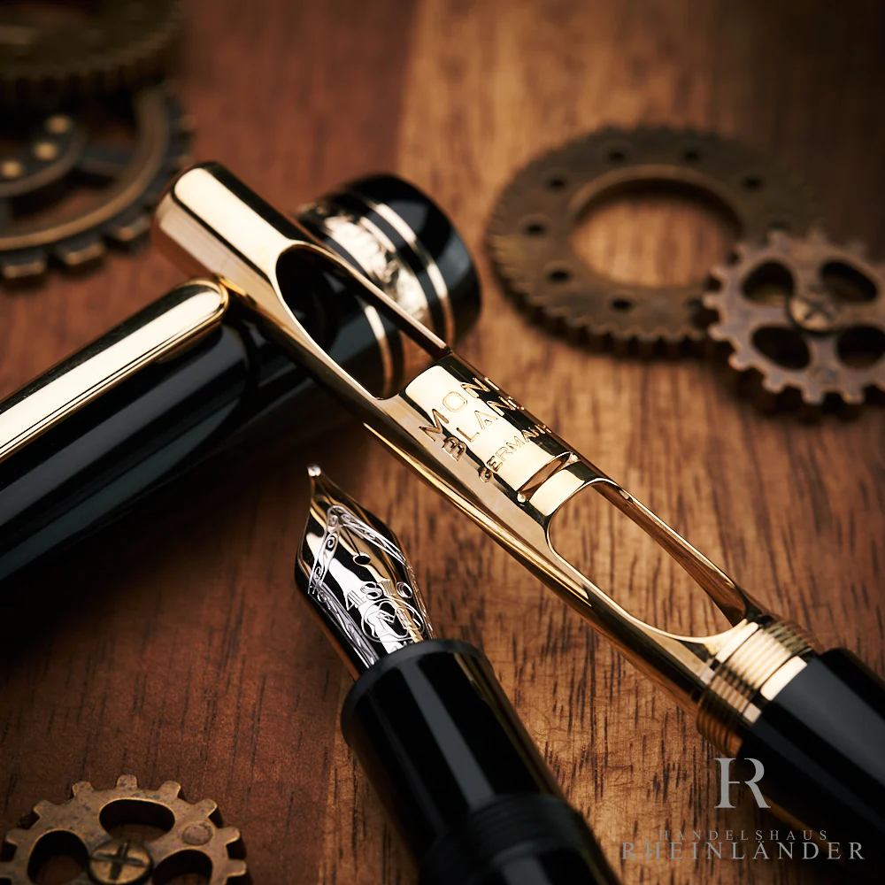 Montblanc Meisterstück LeGrand No 147 Traveller Füllfederhalter Gold ID 12090 - Image 5