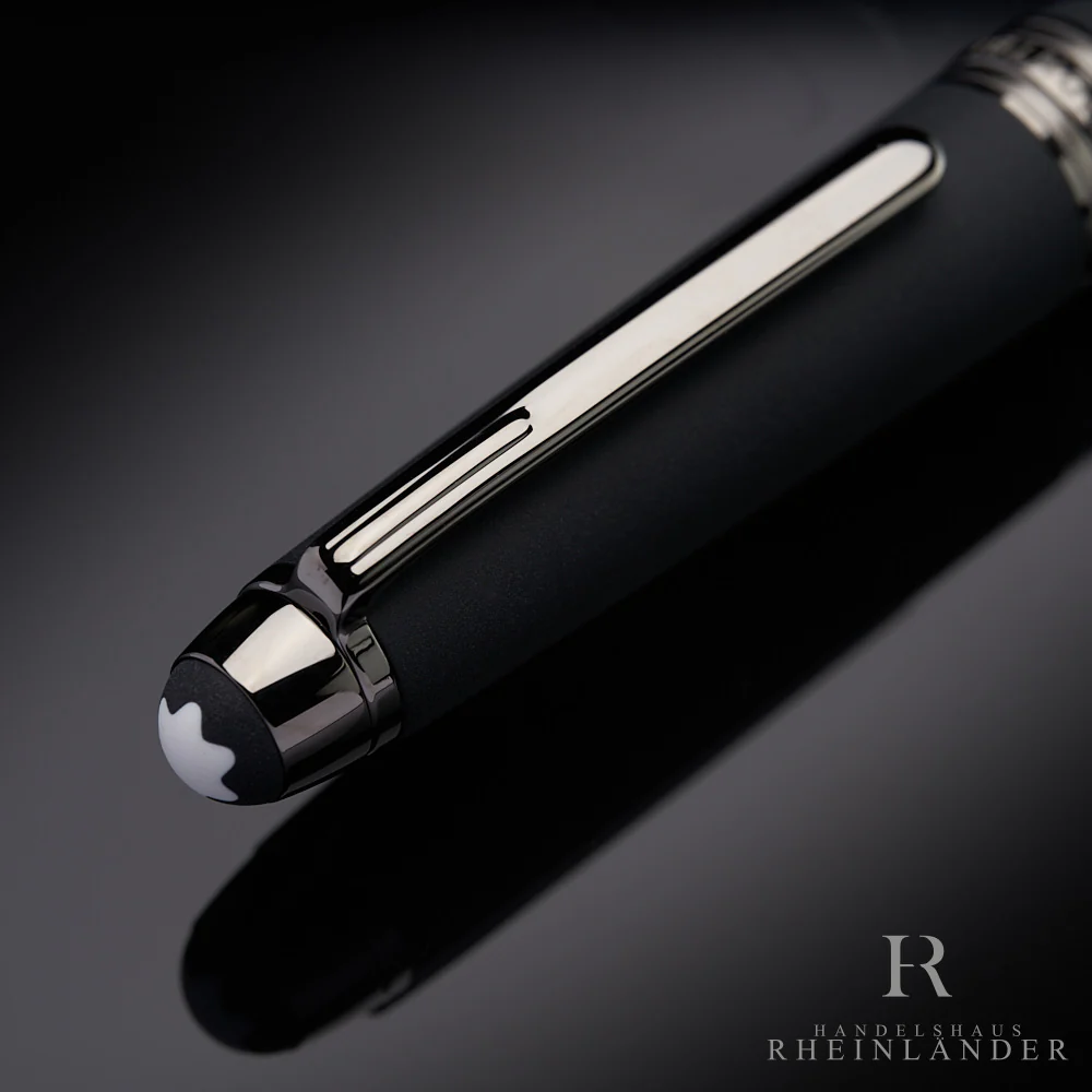 Montblanc Meisterstück Midsize Ultra Black Edition Kugelschreiber ID 114825 - Image 4