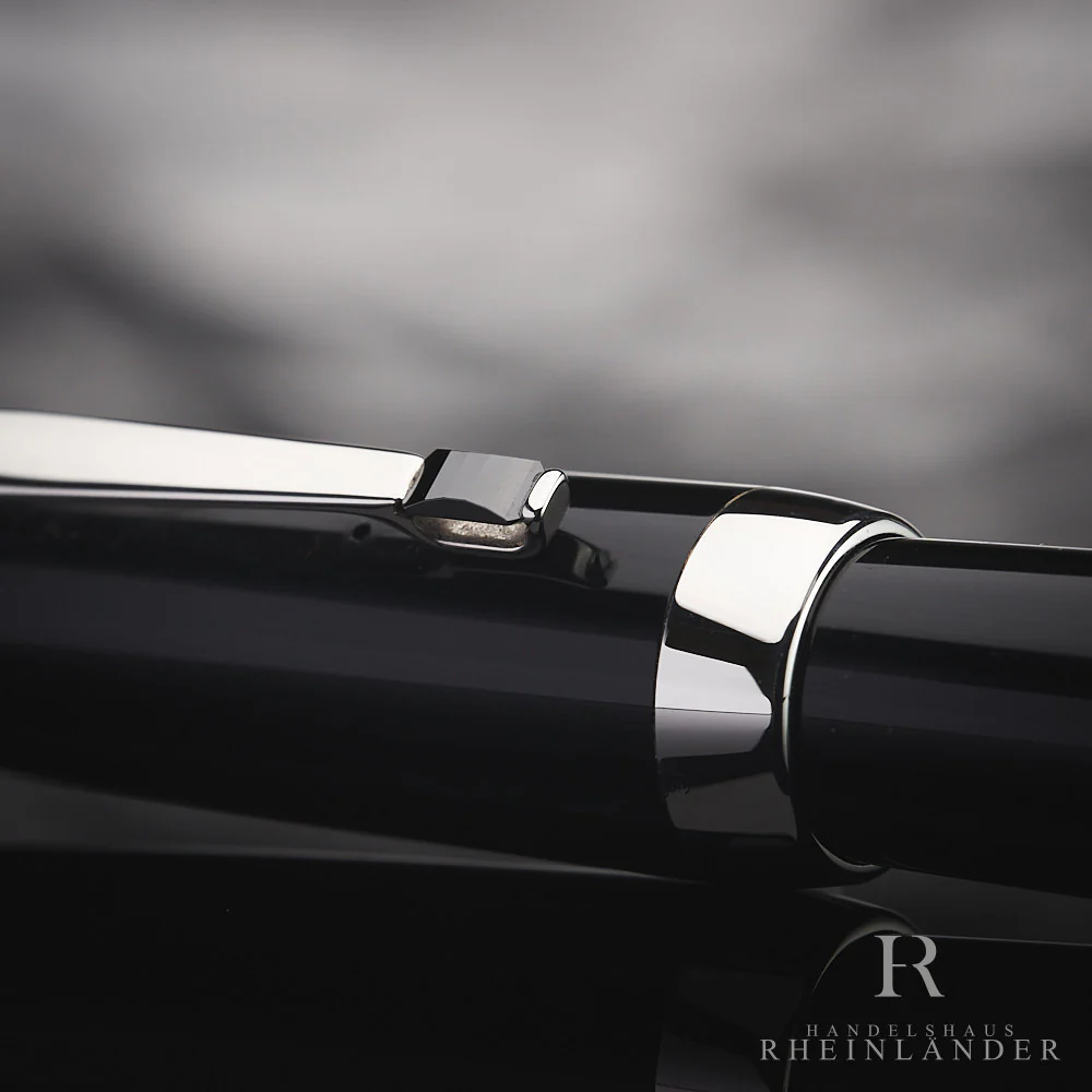Montblanc Boheme Midsize Platinum Fountain Pen Füllfederhalter ID 6334 / 25151 - Image 4