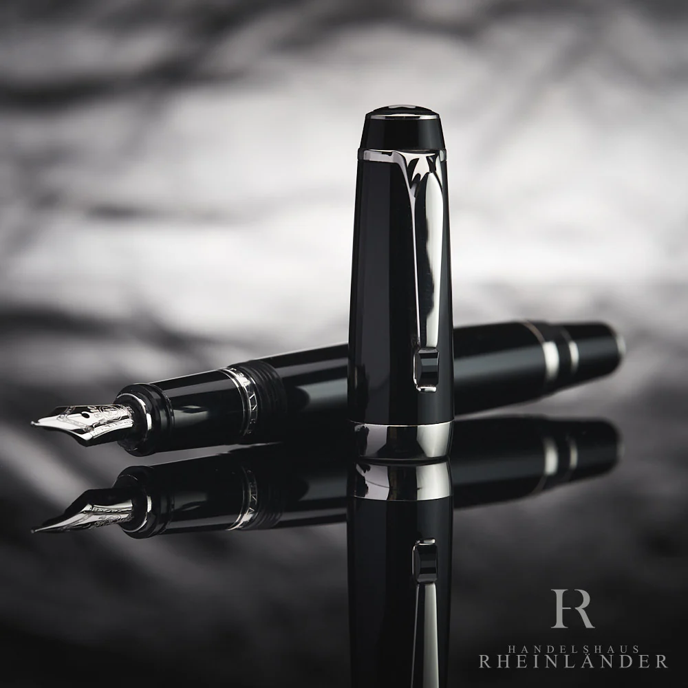 Montblanc Boheme Midsize Platinum Fountain Pen Füllfederhalter ID 6334 / 25151 - Image 5