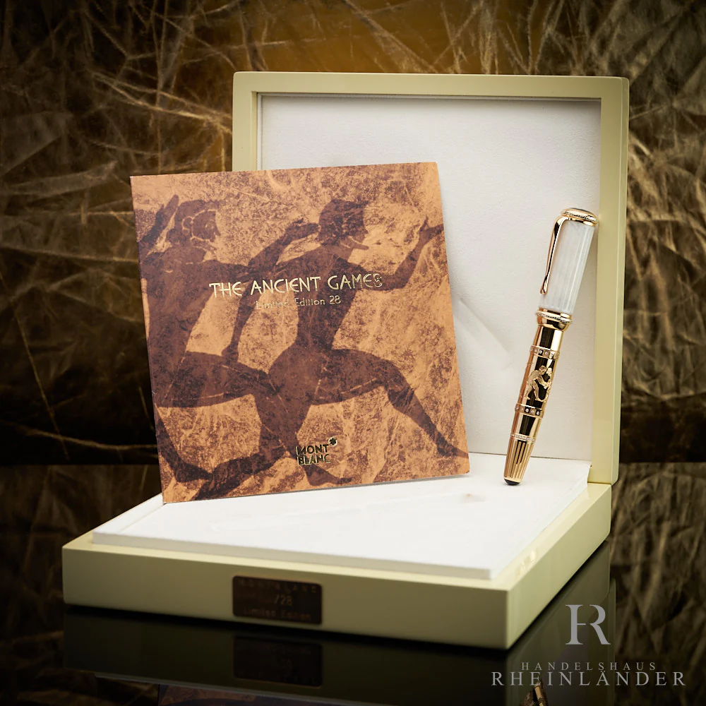 Montblanc Artisan Collection Ancient Games Limited Edition 28 Fountain Pen 35690
