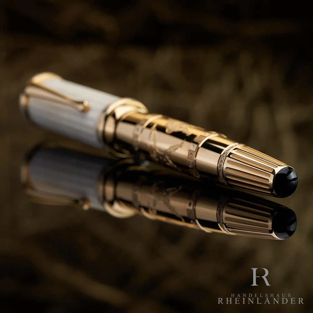 Montblanc Artisan Collection Ancient Games Limited Edition 28 Fountain Pen 35690 - Image 4