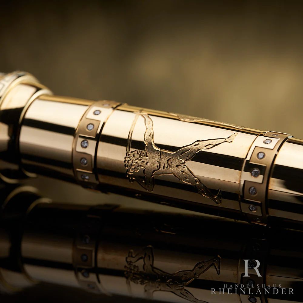 Montblanc Artisan Collection Ancient Games Limited Edition 28 Fountain Pen 35690 - Image 5