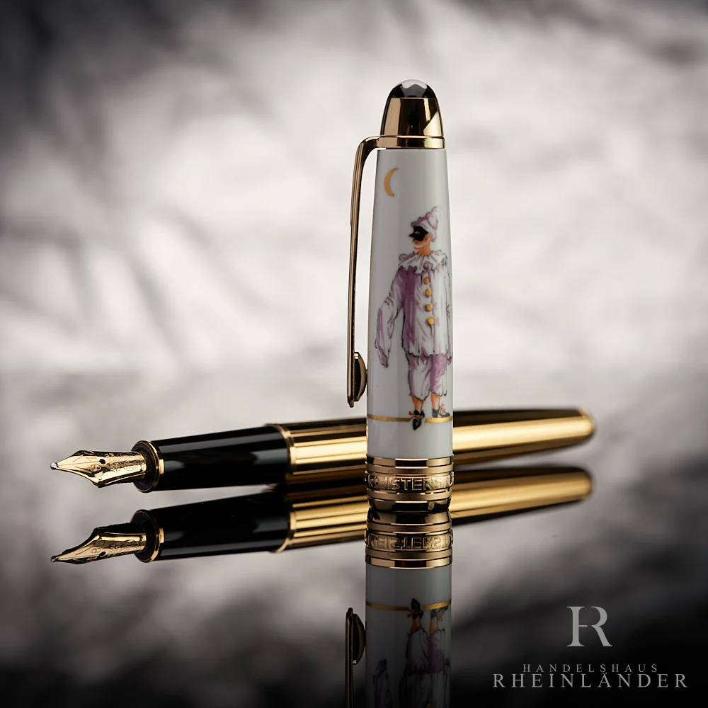 Montblanc Annual Limited Edition 2008 Venetian Carnival Pagliaccio FP ID 101177 - Image 5