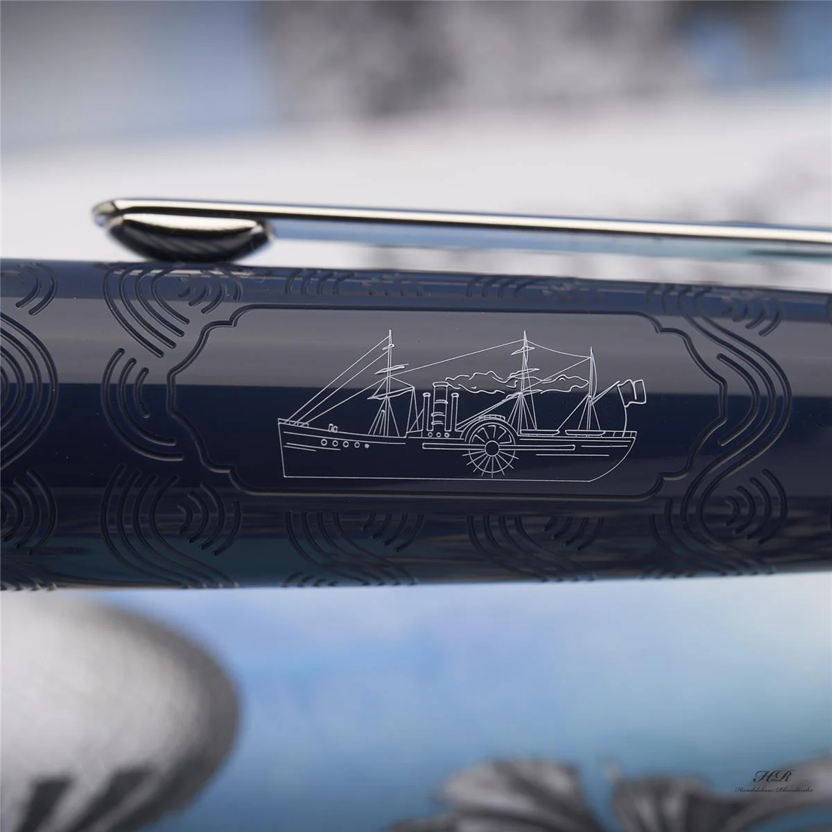 Montblanc Meisterstück Around the World in 80 Days LeGrand Fountain Pen 126199 - Image 5
