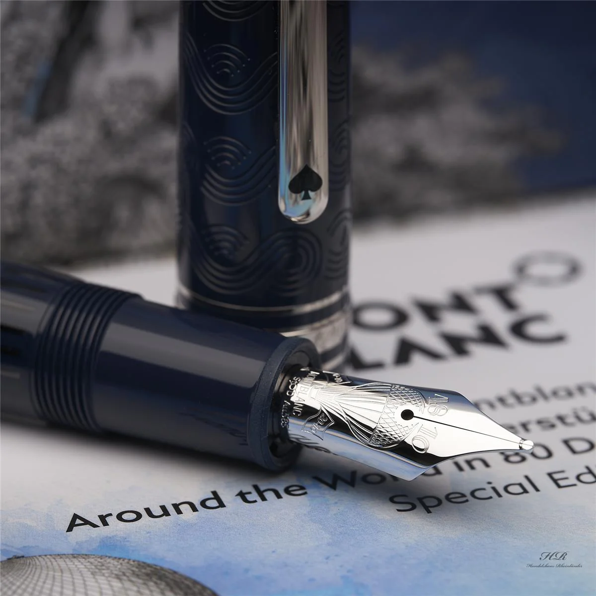 Montblanc Meisterstück Around the World in 80 Days LeGrand Fountain Pen 126199 - Image 6