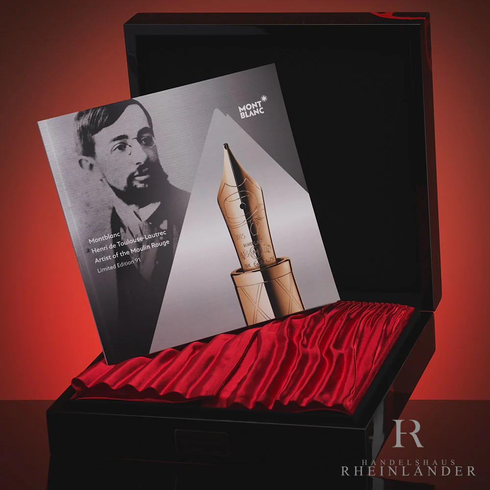 Montblanc Artisan Henri Toulouse Lautrec Limited Edition 91 Fountain Pen 111841