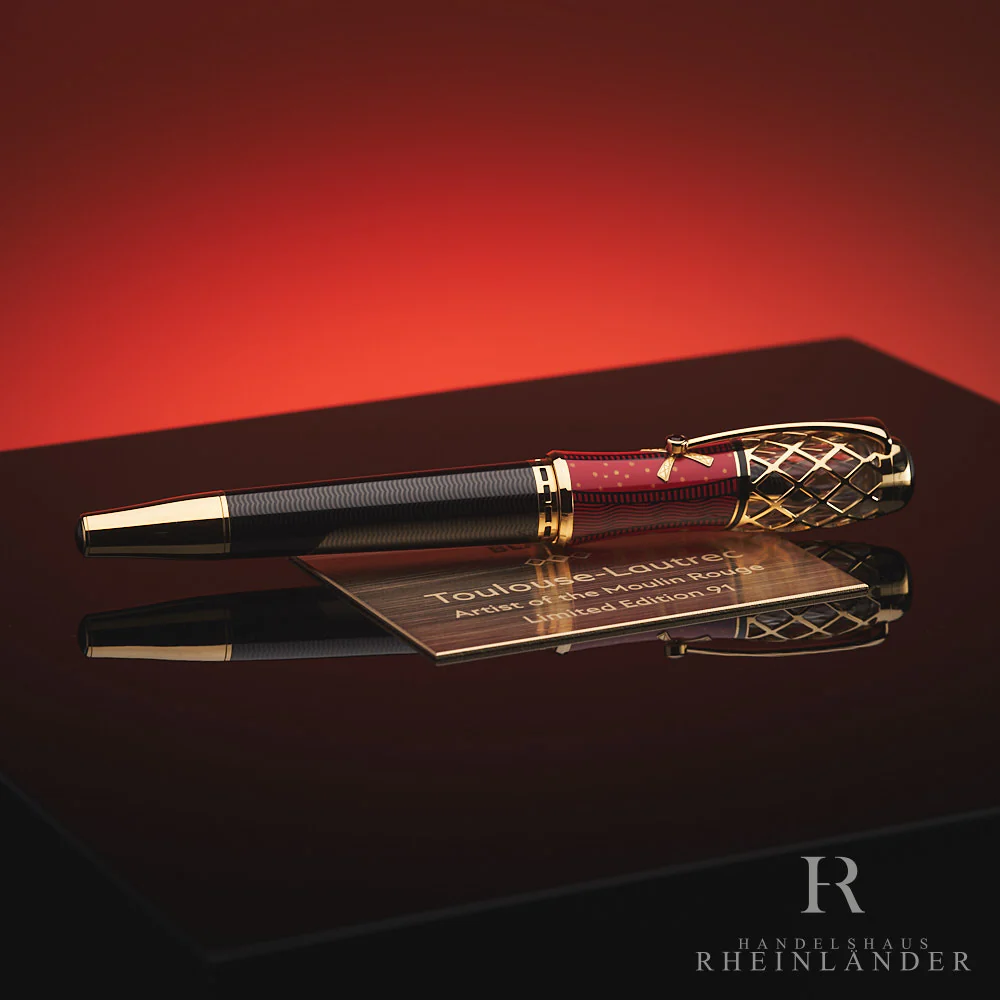 Montblanc Artisan Henri Toulouse Lautrec Limited Edition 91 Fountain Pen 111841 - Image 2