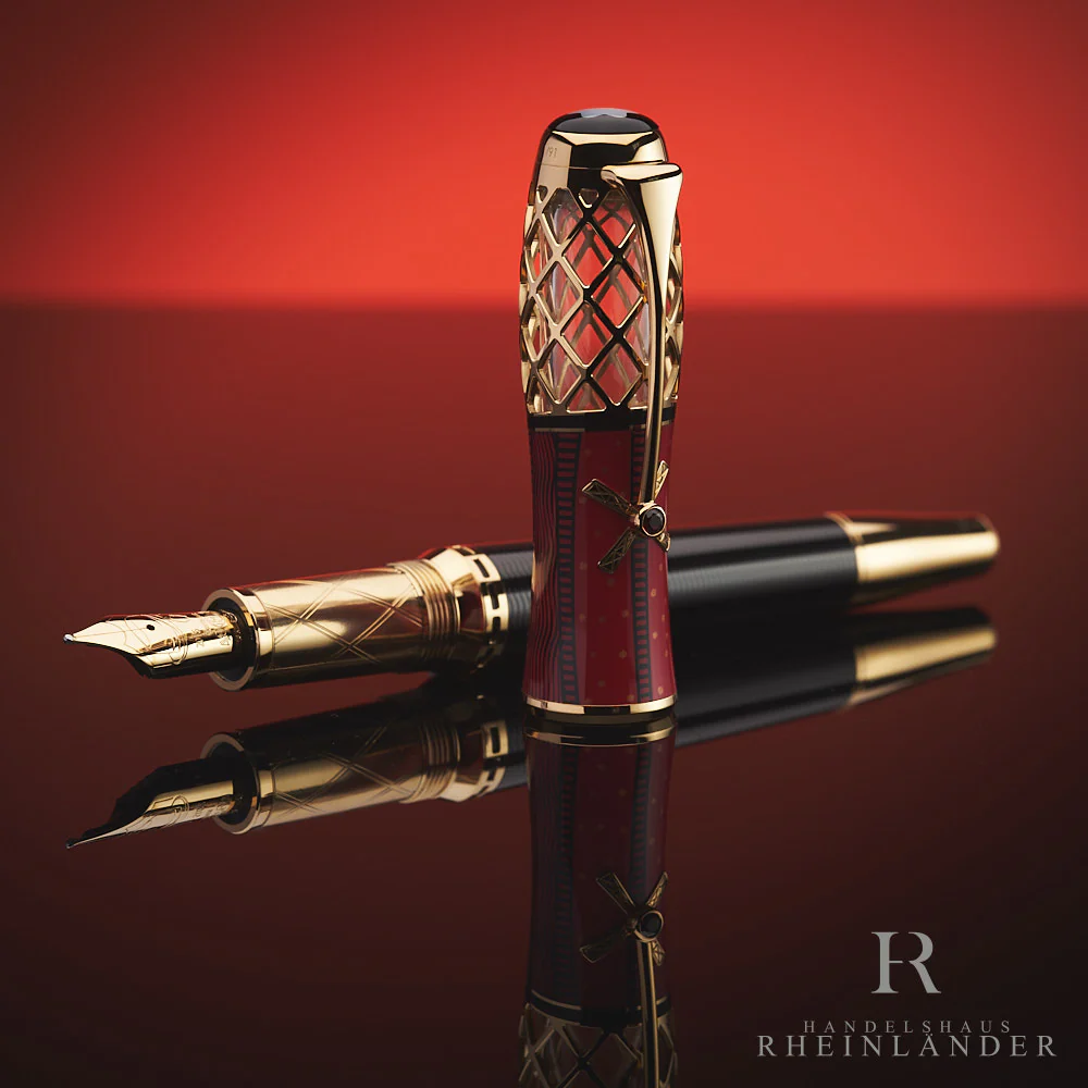 Montblanc Artisan Henri Toulouse Lautrec Limited Edition 91 Fountain Pen 111841 - Image 3