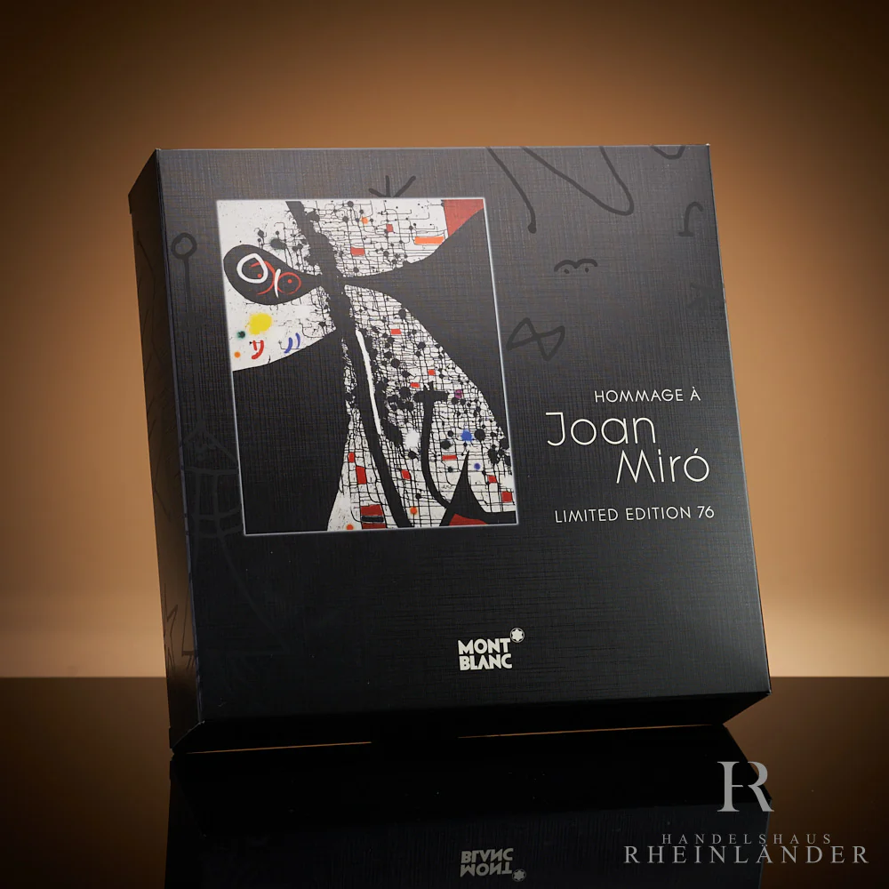 Montblanc Artisan Joan Miro Limited Edition 76 Fountain Pen Füller ID 102125 OVP - Image 2