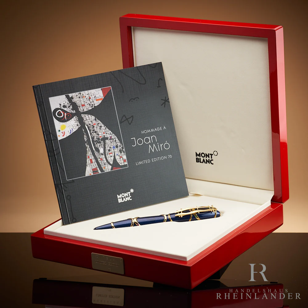 Montblanc Artisan Joan Miro Limited Edition 76 Fountain Pen Füller ID 102125 OVP - Image 4