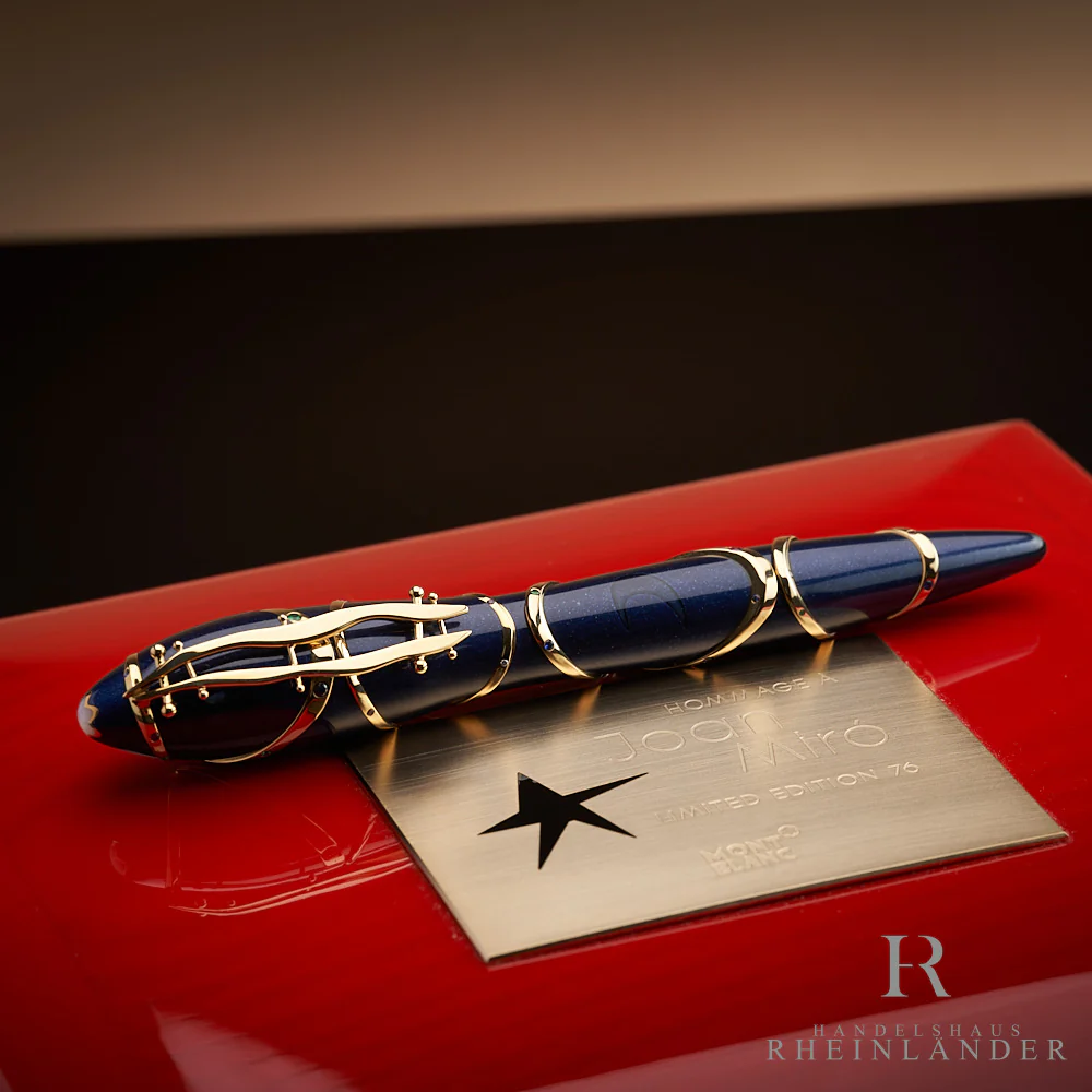 Montblanc Artisan Joan Miro Limited Edition 76 Fountain Pen Füller ID 102125 OVP - Image 5