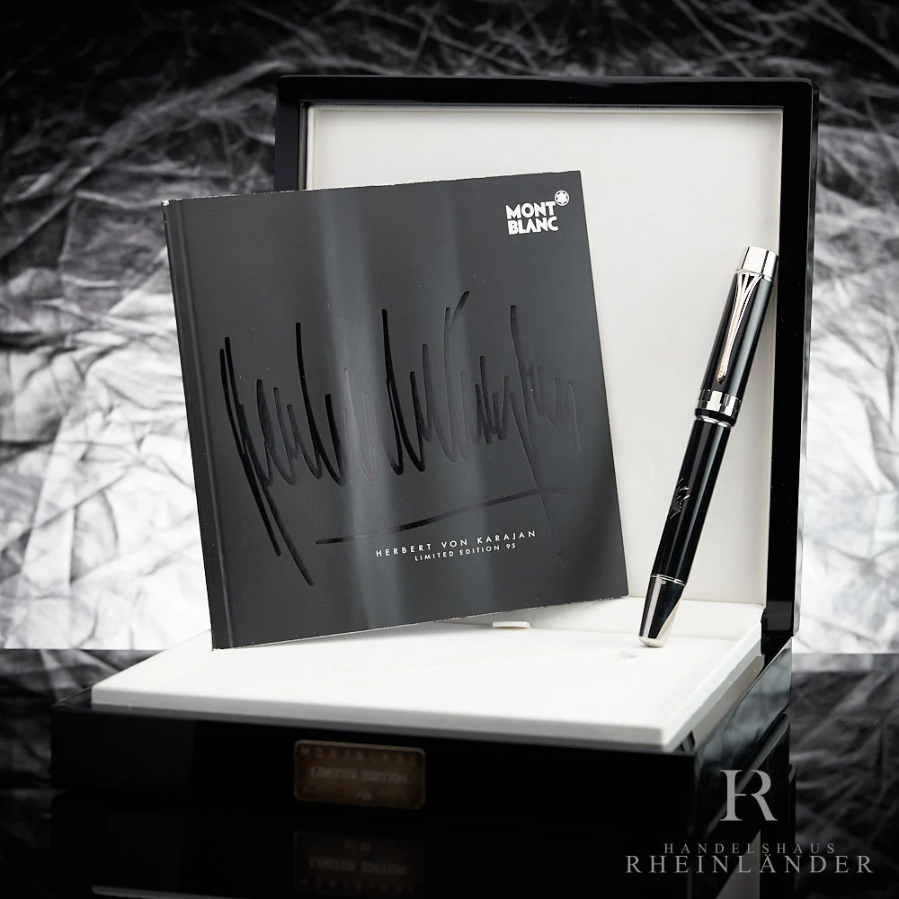 Montblanc Artisan Herbert v. Karajan Limited Edition 95 Fountain Pen Füller 9875