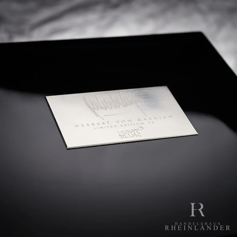 Montblanc Artisan Herbert v. Karajan Limited Edition 95 Fountain Pen Füller 9875 - Image 10