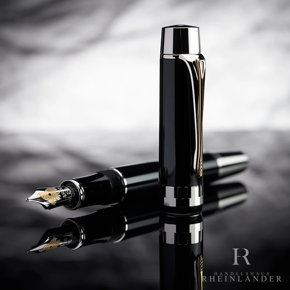 Montblanc Artisan Herbert v. Karajan Limited Edition 95 Fountain Pen Füller 9875 - Image 2