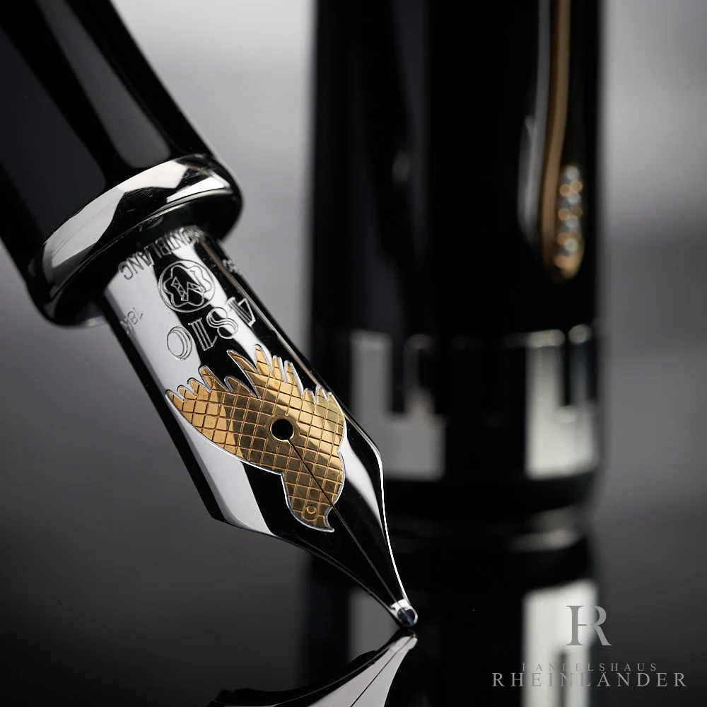 Montblanc Artisan Herbert v. Karajan Limited Edition 95 Fountain Pen Füller 9875 - Image 9